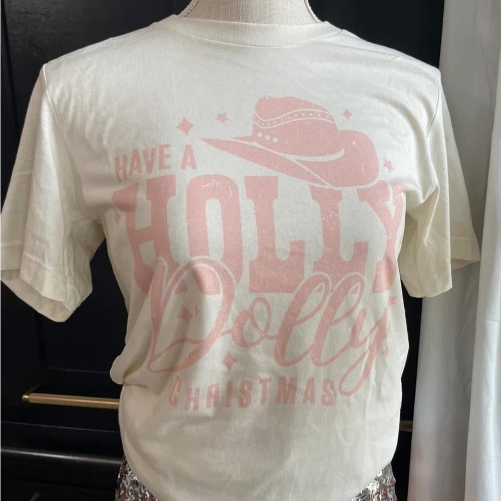 Have A Holly Dolly Christmas Tee